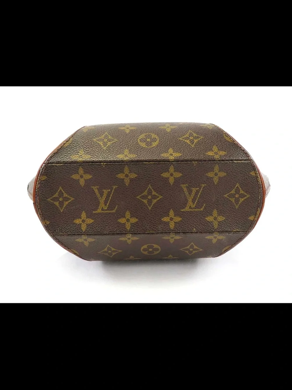 Louis Vuitton Monogram Ellipse Satchel in Brown and Tan